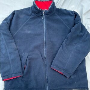 Vintage Nautica reversable Windbreaker Jacket Red/Navy XL